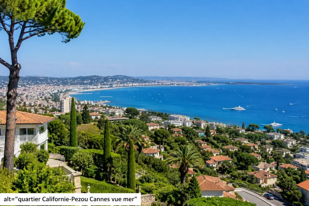 Vue mer depuis Californie-Pezou